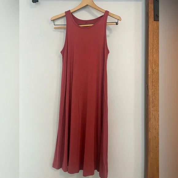 casual maxi dress Latin Quarters Women's Rust Short Sleeves V-Neck Printed Casual Maxi D